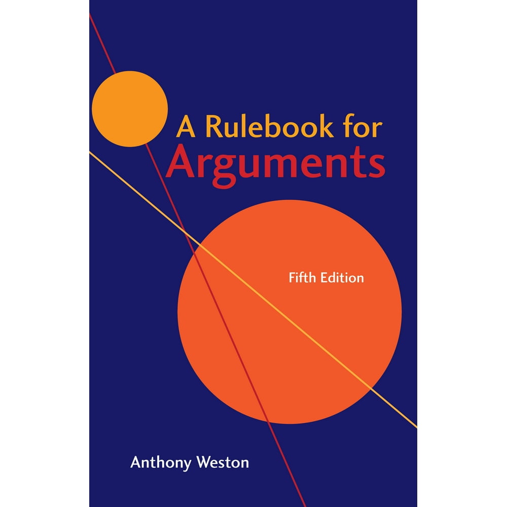 A Rulebook for arguments